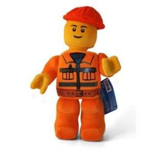 Lego Bauarbeiter aus Plüsch, 30 cm  Spielzeug