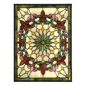 Home Decorators Collection Solstice Art Glass Window 4952430910 at The 