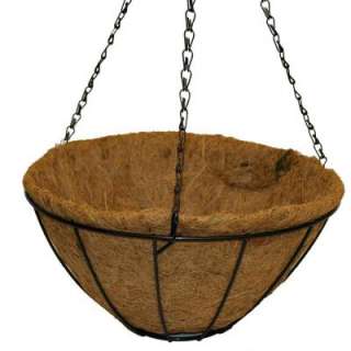   14 In. Coco Hanging Growers Basket HGB14 BHD 