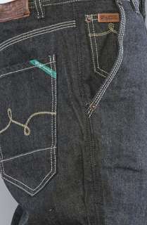 LRG The Steel Will Classic 47 Fit Jeans in Dark Indigo Wash 