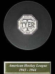 1962 1964 TYER NHL Rare Round Instignia Art Ross AHL/NHL Puck   SEE 
