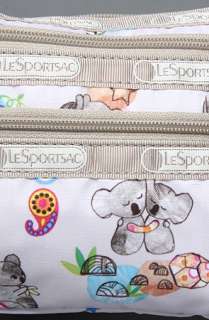 LeSportsac The 3Zip Cosmetic Bag in Koala Walla  Karmaloop 