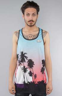 NEFF The Sunset Tank in Blue  Karmaloop   Global Concrete Culture