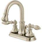   in.2 Handle Pull Out High Arc Lavatory Faucet in Brushed Nickel