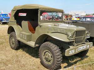HO US ARMY WW II DODGE 3/4 TON COMMAND CAR #51 KIT  