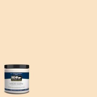 BEHR Premium Plus 8 oz. Havana Cream Interior/Exterior Paint Tester 