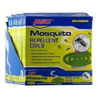 PIC Mosquito Repellent Coils, 12/4 Pack C 4 36 H 
