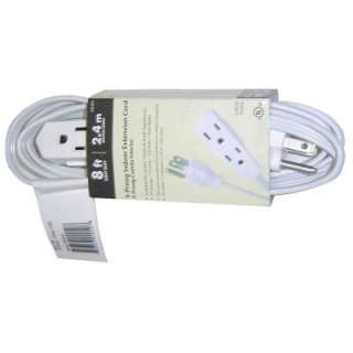 Ft. White 16/3 SPT 2 Extension Cord HD#838 802  