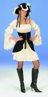 PIRATEN LADY Kleid Exklusives Kostüm Piratin Damen Gr. 44 46  