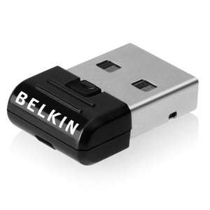 Belkin F8T016 Mini Bluetooth Adapter   30 Foot Range, Class 2 10M at 