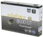 EVGA GeForce 8600 GT Superclocked / 256MB DDR3 / SLI Ready / PCI 