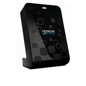 Hitachi HLSDBUB5001BBB LifeStudio Desk 500GB External Hard Drive 