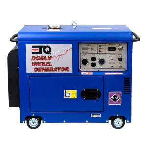 ETQ 5500 Watt/5000 Watt Rated 10 HP Diesel Generator  DISCONTINUED 