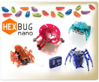 HexBug Nano Original Ant Ameise Crab Krabbe Inchworm Spinne Roboter 