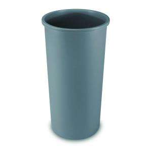   22 gal. Gray Untouchable Round Container FG 3546 GRA 