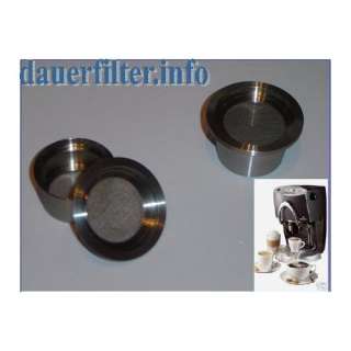 Dauerfilter Permanentfilter Cafissimo 100% Edelstahl  