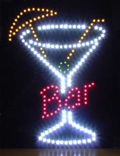 LED Schild * Cocktail Bar* Leuchtreklame Led Display  