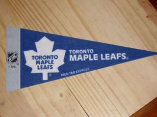 Toronta Maple Leafs NHL Mini Pennant (Felt) Full Name  