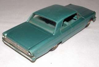 1963 AMT FORD 2 DOOR HARD TOP GALAXIE 8 PROMO CAR LIGHT BLUE  