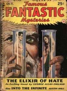 FAMOUS FANTASTIC MYSTERIES +OTHER WORLDS 70+ DVD PULPS  