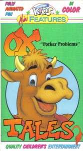 VHS JUST FOR KIDS OX TALESPORKER PROBLEMSRARE  