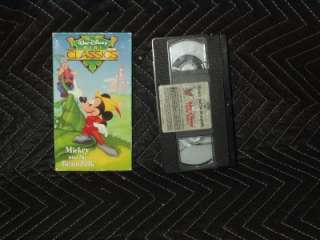 Walt Disney Mini Classics   Mickey and the Beanstalk (VHS, 1991 