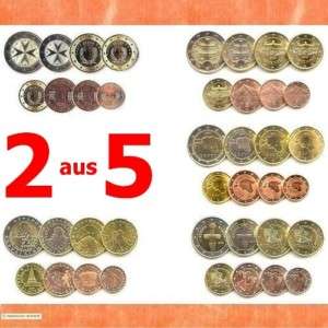 aus 5 KMS neue Euro·Münze·Länder Satz Kursmünzensatz  