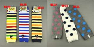 10 pairs,Boy Girl baby sock children Legging Leg Arm Warmers Socks 