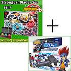 Beyblade 4D Strongest Blader Number1 Set + Launcher Grip BB 15 Black 