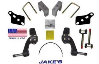 CLUB CAR PRECEDENT GOLF CART JAKES 6 LIFT KIT With NEW KING PINS 