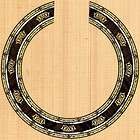 ACOUSTIC,CLASS​ICAL,GUITAR ROSETTE,SOUND HOLE, WATERSLIDE DECAL 