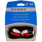 Dynex 6 Ft. (1.8m) Stereo Audio Cable Foranalog stereo audio componen 
