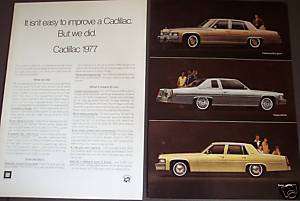 1976 Cadillac for 77 Fleetwood, Coupe/Sedan deville ad  