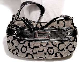 NEW Guess Black Large Hobo Tote Bag Purse Handbag  