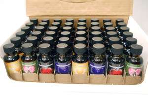   Assorted Scent Aromatherapy Oils 2.7oz Glass Bottles Home Fragrances