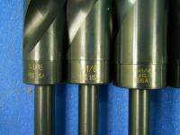 Piece Drill Bit Set HSS 1 1/16 to 1 1/2 Reduced Shank  