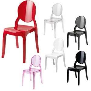 Kunststoffstuhl Stuhl Rafael BxTxH47x50x90 cm 2 Stühle verschiedene 