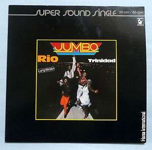 JUMBO Rio / Trinidad 1979 Euro DISCO 12 Maxi SUPER SOUND Single 