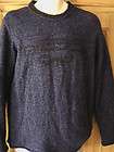Diesel Sweater Mens Blue Wool/Nylon/Silk Blend Crewneck Sweater S