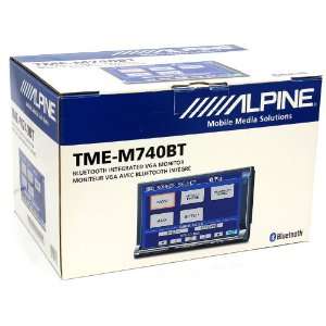  Alpine TME M740BT 7 VGA Touch Screen Monitor Car 