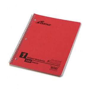  Ampad  Twin Wire Subject Notebook, College/Med Rule, 8 1 