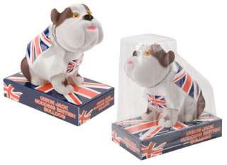 British Union Jack Nodding Bulldog Cool Britania Olympic 2012 Style 