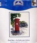 DMC Nostalgia Cross Stitch Kit BK1150 Red Post Box