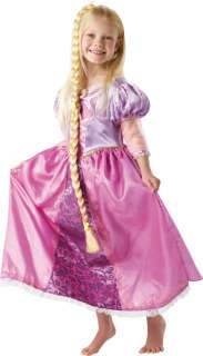 Deluxe Rapunzel Disney Fancy Dress Girls Costume 3 8 YR  