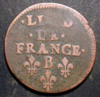   Louis XIIII Liard de France 16?? B [n°1197]