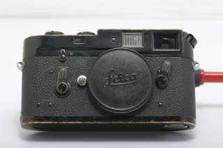  Leica M4 Original Black Paint Rangefinder Camera
