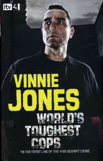 Worlds Toughest Cops   Vinnie Jones ITV4 NEW Hardback  