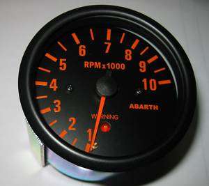Contagiri Analogico 10000 RPM Abarth Lancia Delta  