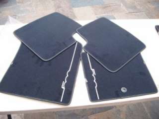 fiat 500 black embossed floor mats genuine fiat lhd cars only  