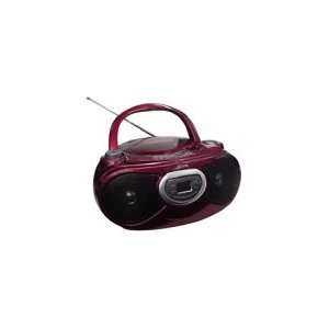  GPX BCD 2504MERED CD with AM / FM Radio Boombox  